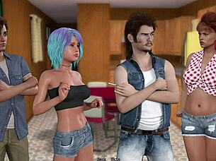 in campus confidential 3d game huge cocks ravage university sluts wildly