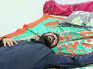 mature indian milf maid seduces young owner into juicy creampie sex