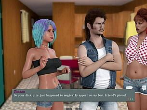 in campus confidential 3d game huge cocks ravage university sluts wildly