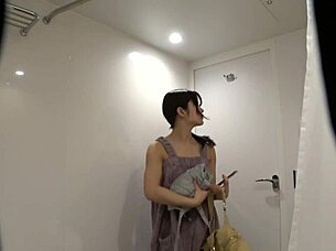 23-Year-Old High School Teacher Tricked into Changing and Creampie Filming!