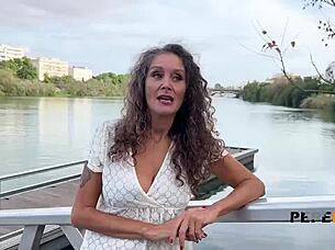 giggling gilf mavi craves double young cocks badly