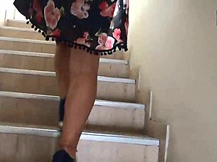 young chases fucks mature street whore quick