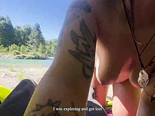 hey argentina, your petite tattooed ass made me explode in the woods