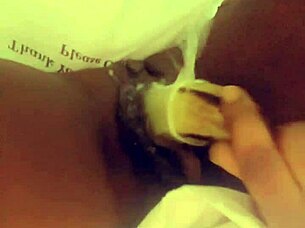 Veggie play turns into wild anal and pussy stuffing fun