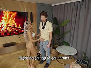 vera jarw veronica leal share huge cock kinky couch game