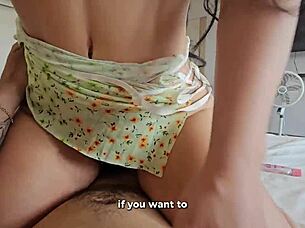 big-titted latina begs for hardcore pounding alone at home