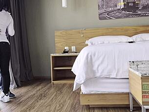 capitalina rides cock at hotel ignoring husband calls