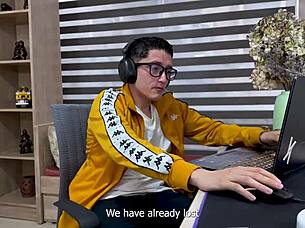 i pound nerdy latina's pussy at office pov daniela andrea