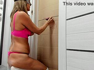 Stepmom's Deepthroat Craves Fresh Creampie Load