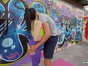 saba lapiedra, crave that public anal pounding and messy facial?