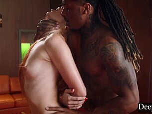 Gorgeous Redhead 18+ Dragon Takes Deeper BBC In Secret Affair