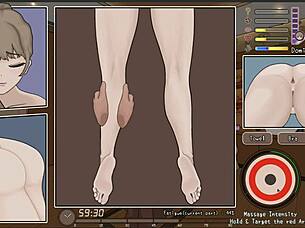ex-bully gets intense massage in full uncut game session