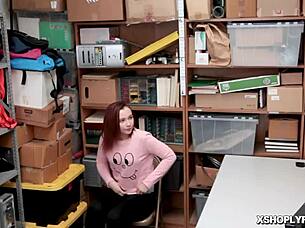 Officer Shoves Cock Balls-Deep in April Reid!