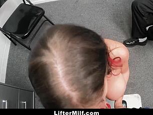 CORALYN JEWEL CAUGHT SHOPLIFTING PUNISHED WITH HUSBAND THREESOME