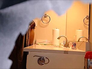 Burglar caught breaking in gets seduced by curvy ebony lady!