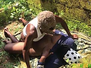 A naughty babe begs for more big cock pounding!