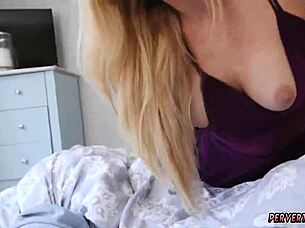 Cherie Deville's pussy shown in taboo impregnation scene