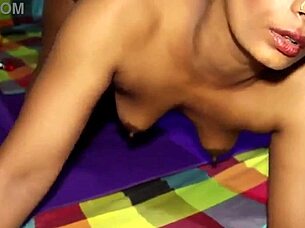 Early morning workout turns into hardcore assplay and juicy pussy pounding for Sri Lankan MILF Nilmini Sheron