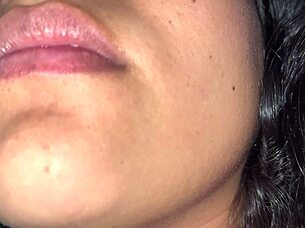 Mi cuñada llegó de fiesta y la hice garganta profunda!