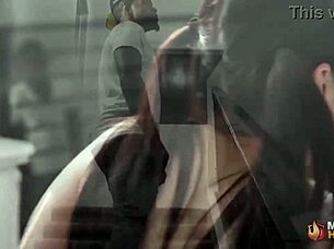 Kyra Rose tempts ass pussy pound from Rome Major