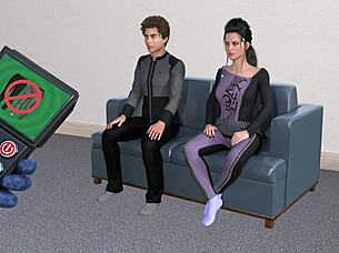 posscorp dominates markus greyi in erotic visual novel