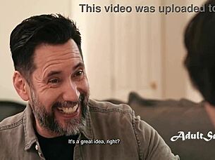 blindfolded milf dana vespoli takes double penetration