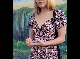 Alice Marin accepts outdoor BDSM photography session