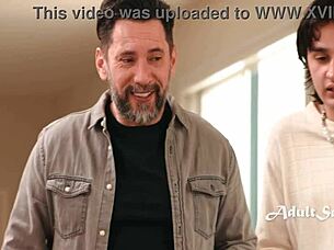 blindfolded milf dana vespoli takes double penetration