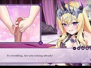 arrogant kaiju princess daigneux gives epic footjob creampie fetish 😈👣💦