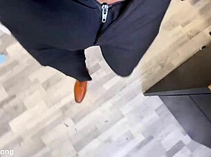 Sexy Skinny Pawg Gulps Massive Bbc Cum Load