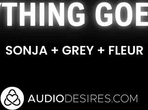 Cuckquean observes husband with another woman in erotic tale