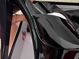 sexy model teases in pleaser heels striptease homemade