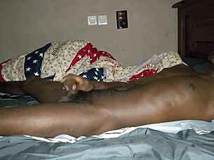 Early Morning Bed Masturbation Turns into Intense Solo Fun