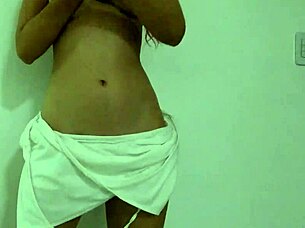 skinny petite slut strips teases shaking small waist ass in sexy homemade solo