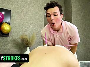 Deepthroat Milf Threesome Facial Cumshot Pleasures