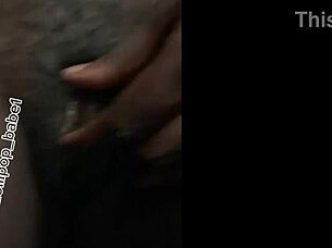 Does smoking make this black babe crave ass shakes?