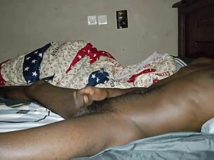 Early Morning Bed Masturbation Turns into Intense Solo Fun