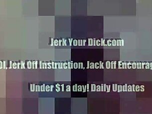 Stroke hard for Princess Anna's jerk off commands