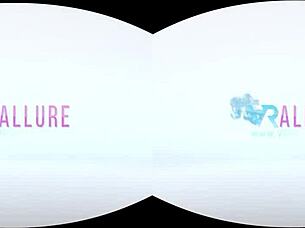 vrallure fuck doll rides vibrator in perfect outfit