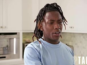 pregnant milf danielle renae gets hardcore pov blowjob and creampie from big cock