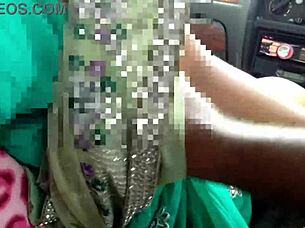 Tempting Cum Swallow After Steamy Outdoor Car Blowjob