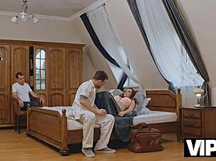 dr kinkerman watches his pregnant wife get pounded 😏