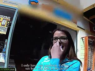 Shy Teen's Public Mall Tease Tempts You?