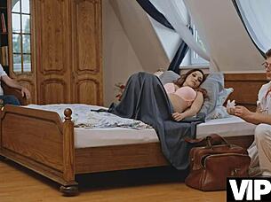 dr kinkerman watches his pregnant wife get pounded 😏