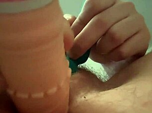 trans sissy strokes cock solo 😘💦