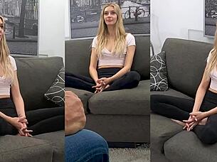 Emily Jade Fucks Hardcore in California Choking on Cock