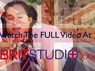 teacher eats my pussy then blasts massive facial!