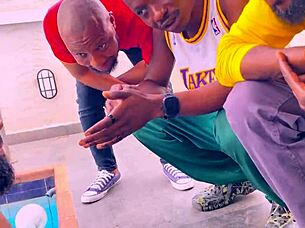 mareme edet bangs four poolside studs doggystyle