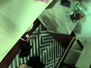 hot brunette milf teacher home visit deepthroat cum covered blowjob!