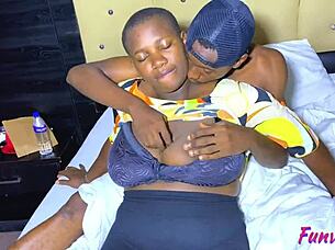 african busty wife bathroom tease at work